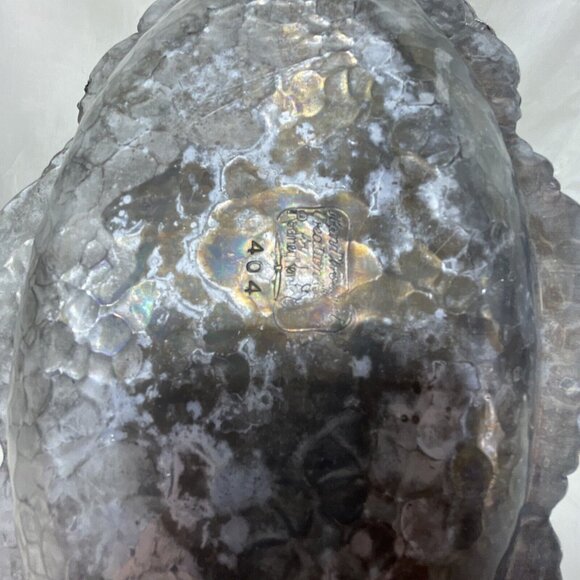 Vintage Hand Wrought Hammered Aluminum by Rodney Kent 404 Tulips 14 x 8 inches - Picture 6 of 6